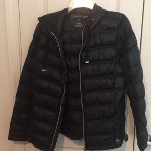 Calvin Klein packable puffer jacket
